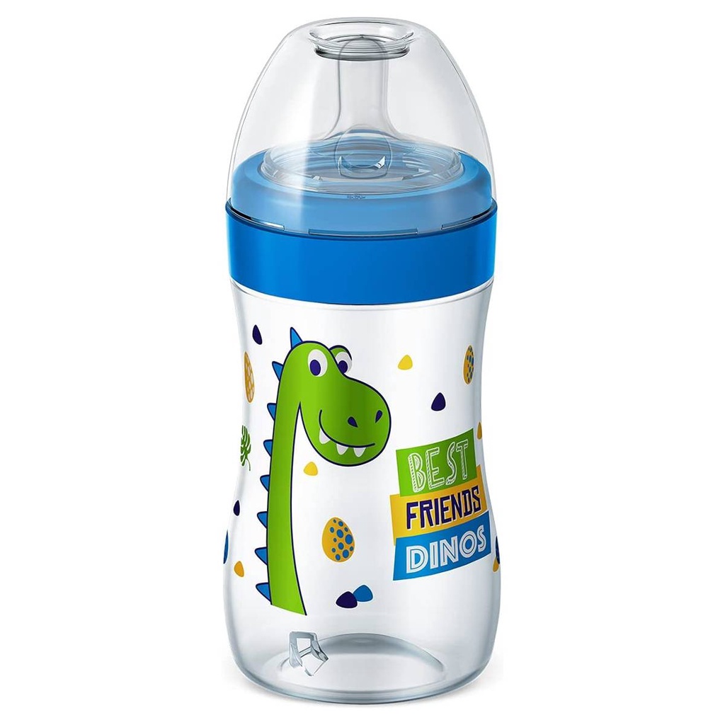 Mamadeira Super Evolution Magia 300ml 6m+ Azul Lillo