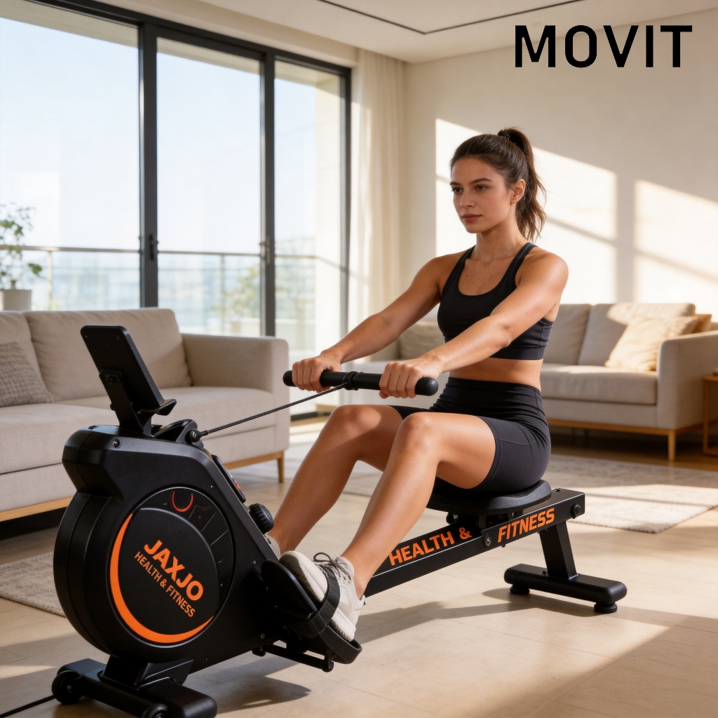 Máquinas De Remo Magnética Academia E Musculação Indoor