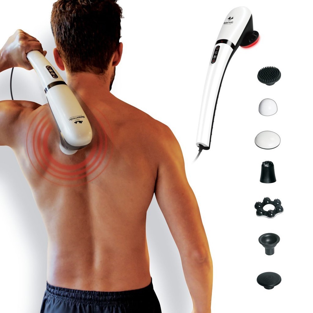 Massageador Elétrico Body Therapy com aquecimento Relaxmedic