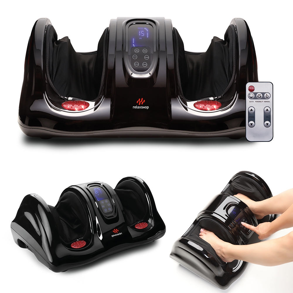 Massageador Elétrico De Pés e Panturrilhas Original Relaxshop