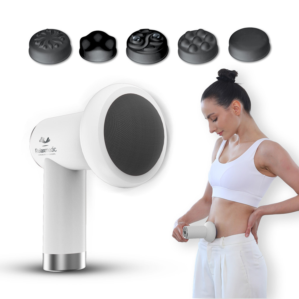 Massageador Elétrico Portátil Orbit Touch Sem Fio Bivolt Relaxmedic