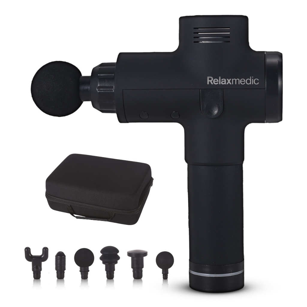 Massageador Elétrico Profissional Pistola Deep Therapy Relaxmedic