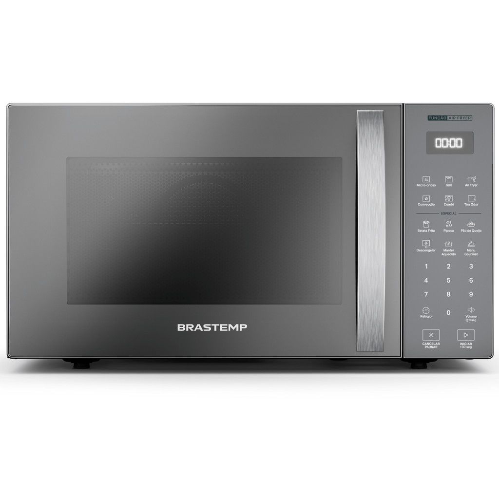 Micro-ondas Air Fryer Brastemp Inox 29 Litros BMC29AR