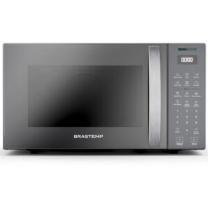 Micro-ondas Brastemp de Bancada 29 Litros Air Fryer Cinza BMC29AR