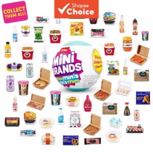 Mini Brands Fill The Fridge Minis Série 1 da Zuru, Brinquedo