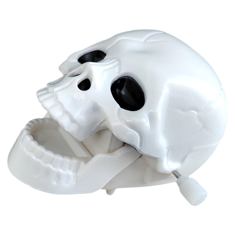 Mini Brinquedo de Hallowen Caveira com Movimento 3,5x5,5cm 1 unidade