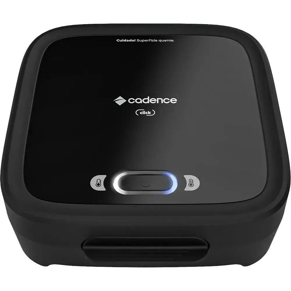 Mini Grill e Sanduicheira Click Cadence Preto 220V