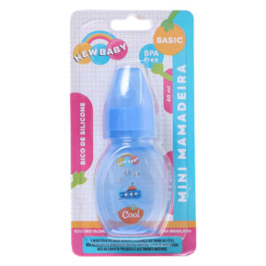 Mini Mamadeira New Baby Silicone Decorada 60ml