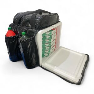Mochila Bag com isopor para entregas delivery Mochila termica ifood