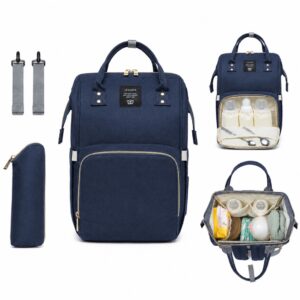 Mochila Bolsa Saída Maternidade Original Porta Mamadeira