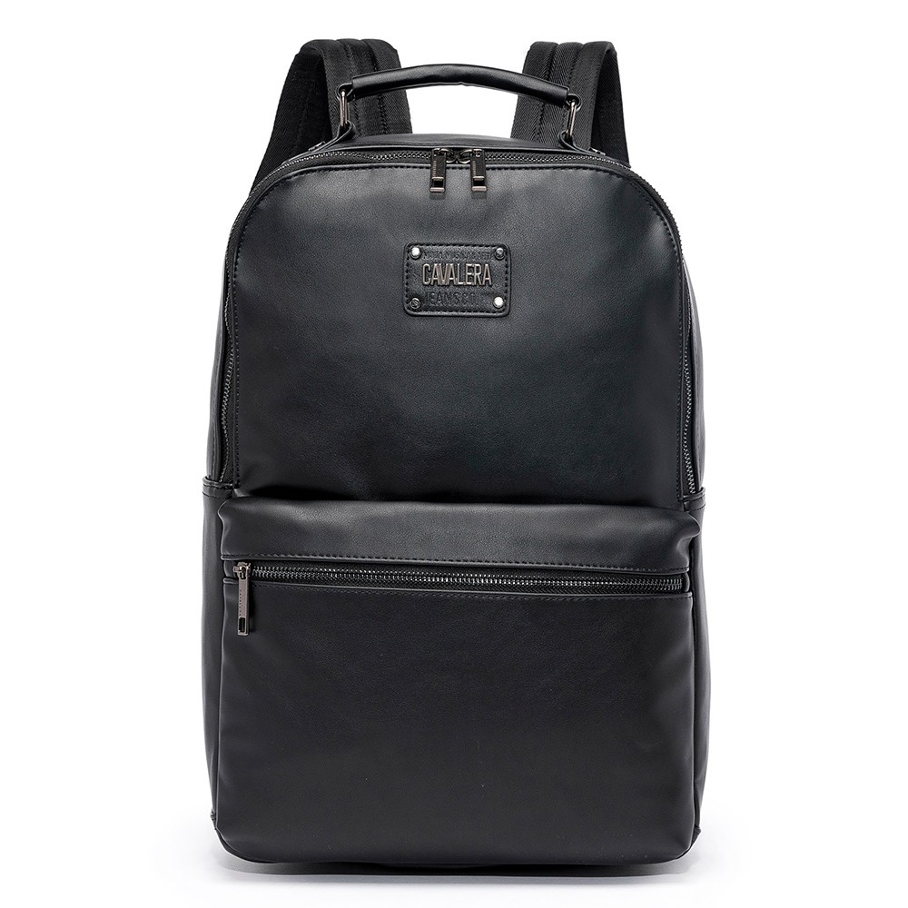 Mochila Cavalera Masculina Original Notebook Preta Reforçada