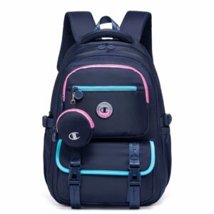 Mochila Champion Reforçada Juvenil Bolsos Espaçosa