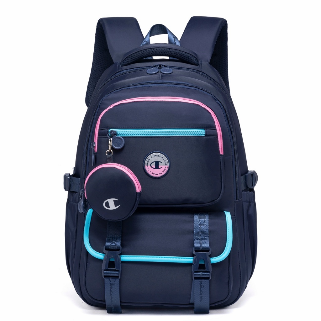 Mochila Champion Reforçada Juvenil Bolsos Espaçosa