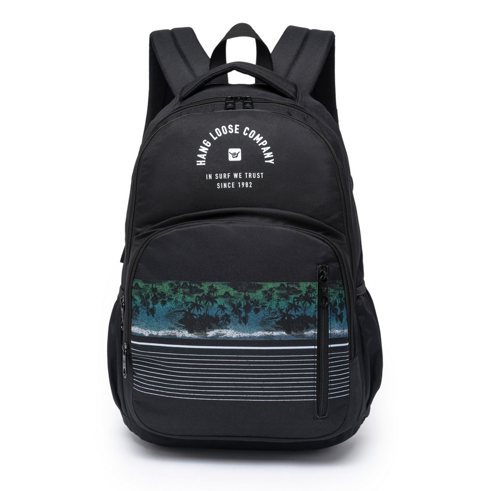 Mochila Escolar Reforçada Masculina Faculdade Casual — Bolsas e Mochilas
