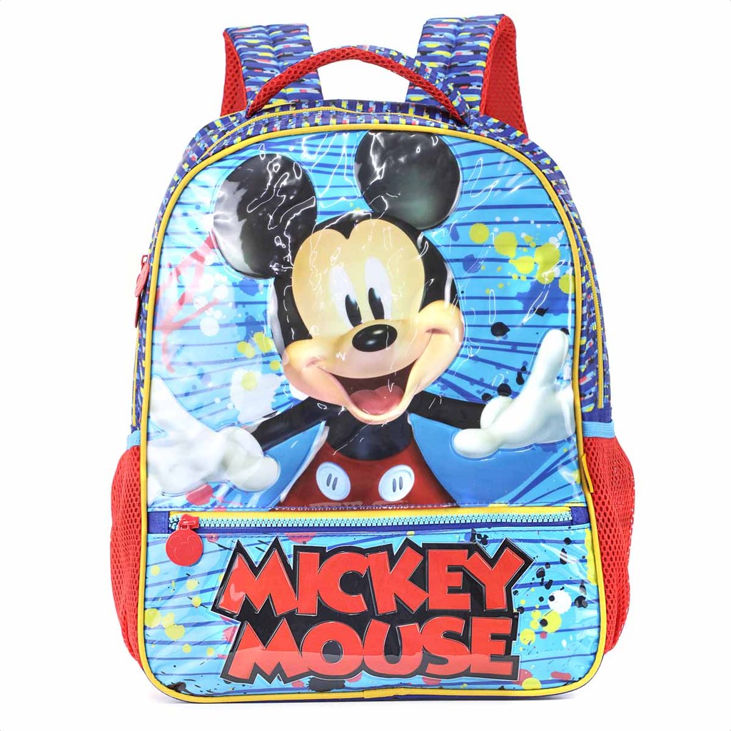 Mochila Escolar Xeryus 14 Mickey Y 11623 Azul Infantil — Bolsas e Mochilas