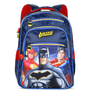 Mochila Escolar Xeryus 16 Liga da Justiça 15532 Azul e Vermelho