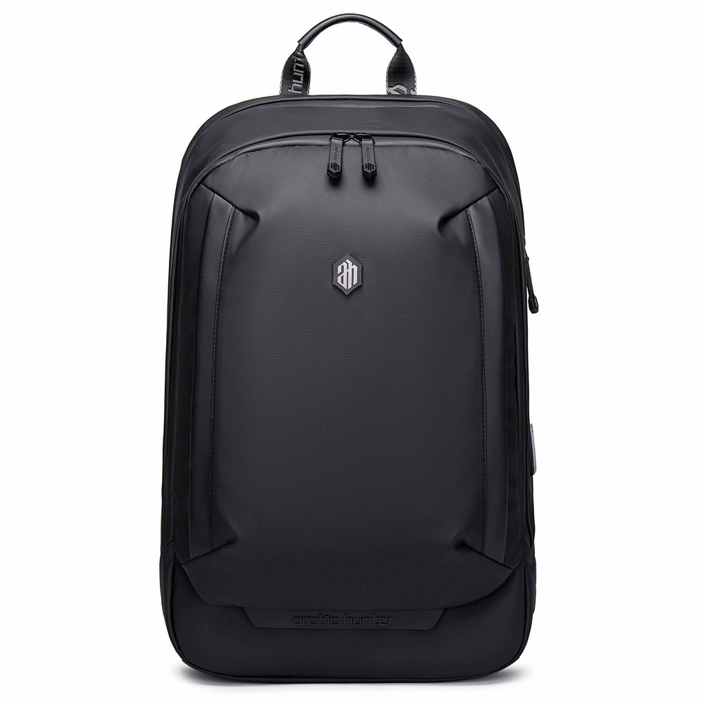 Mochila Executiva Preta Notebook Tablet Multibolsos — Bolsas e Mochilas