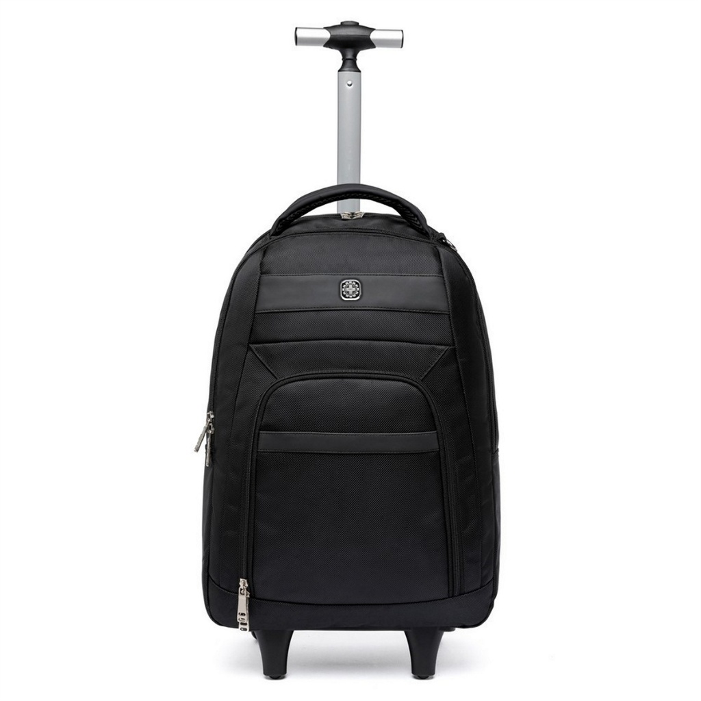 Mochila Executiva Viagem Masculino Rodinhas Alça Costas Notebook — Bolsas e Mochilas