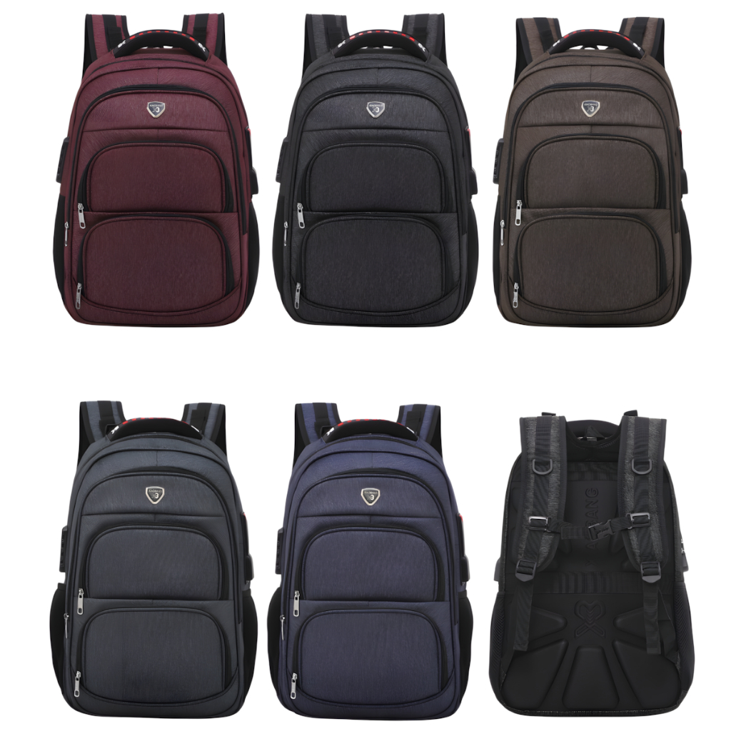Mochila Masculina Estilo Casual Estilosa Multiuso Viagens Escola