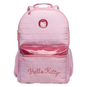 Mochila Puffer Hello Kitty Conforto, Brilho e Estilo que Abraça!