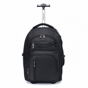 Mochila Rodinhas Swissport Escolar Executiva Grande Unissex