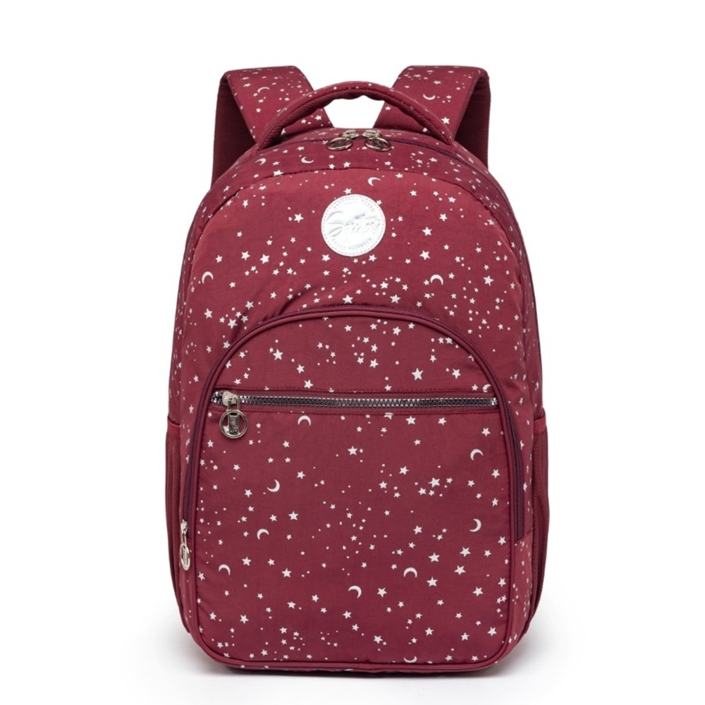 Mochila Spector Feminina Juvenil Executiva Material Resistente Escolar