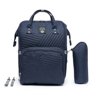 Mochila Térmica Bolsa Maternidade Mãe Bebê Lequeen Porta Mamadeira