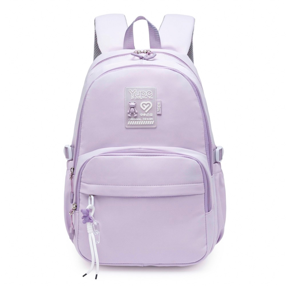 Mochila Yupe Escolar Juvenil Lilás Reforçada Passeio — Bolsas e Mochilas