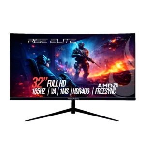 Monitor Gamer Curvo Rise Mode Elite 32" FHD 165hz VA 2ms Hdmi
