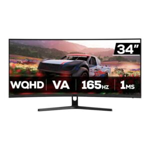 Monitor Gamer Pichau Nexus Wide 34S, 34 Pol, VA, Ultrawide, Curvo