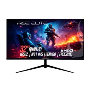 Monitor Gamer Rise Mode Elite 32" Qhd 2K 165hz Ips 1ms Hdmi