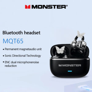 Monster mqt65 Intra-Auricular Sem Fio Novo Fone De Ouvido Bluetooth