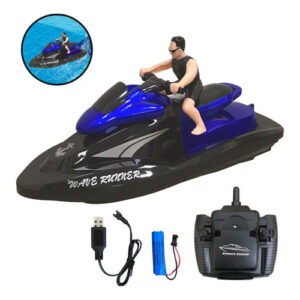 Moto Aquática Jetski Barco Controle Remoto Recarregavel Jet Sky