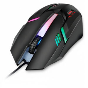 Mouse C Fio RGB P Jogos Alta Precisão Design Ergonômico C Luzes — Informática