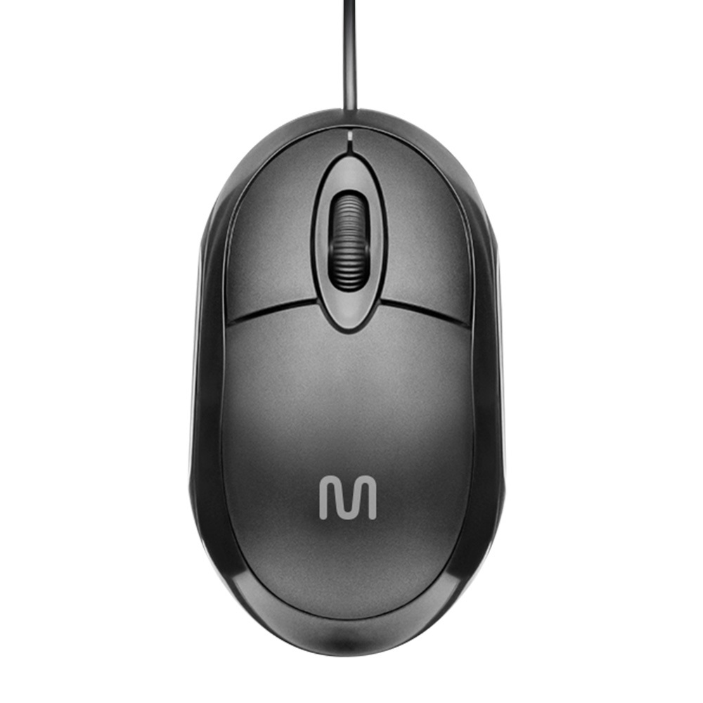 Mouse com Fio Classic 1200DPI Preto Multi