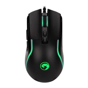Mouse Gamer Marvo M292, RGB, 8000DPI, 7 Botoes, Preto