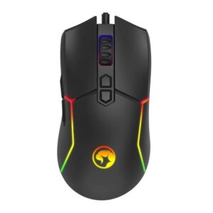 Mouse Gamer Marvor M655, RGB, 12000DPI, 7 Botoes, Preto