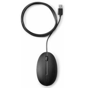 Mouse HP 125 Wired Preto 1000 DPI USB 265A9AT