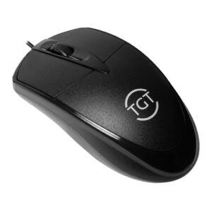 Mouse Office Tgt OM50, 1200DPI, 3 Botoes, Preto