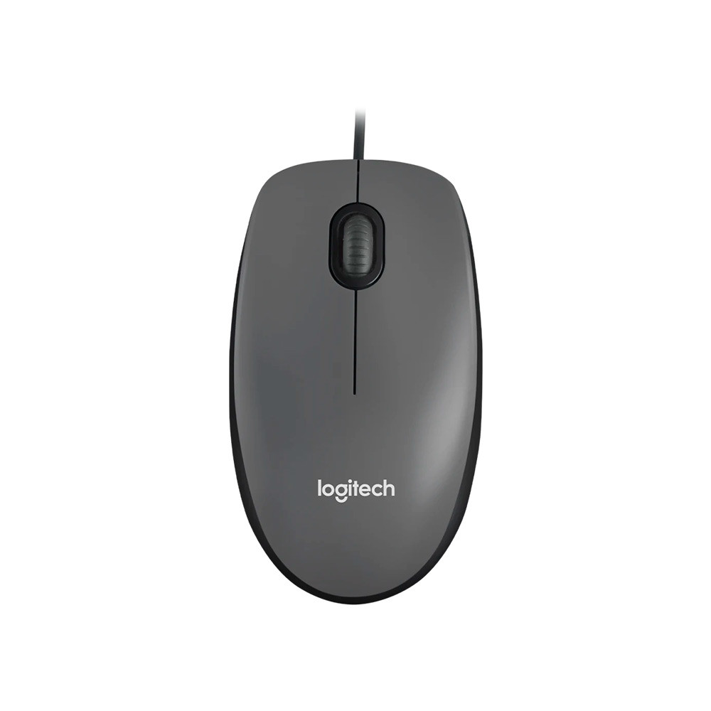 Mouse Optico Usb Preto Logitech — Informática