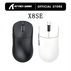 Mouse Para Jogos Sem Fio Superleve Attack Shark X8 SE-55g Ultraleve