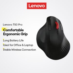 Mouse Sem Fio Lenovo Pro Para Laptop De Escritório E Aderência