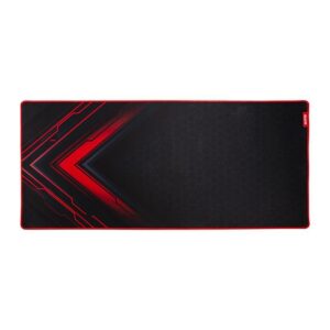 Mousepad Marvo G48 Blaze, 900x400x3mm, Preto e Vermelho