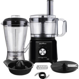 Multiprocessador com Liquidificador Britânia All in One BMP900P Preto