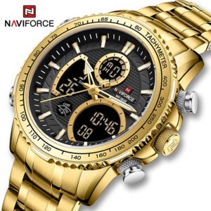 Naviforce 9182 Homens Observam Relógios De Pulso Masculinos De Luxo