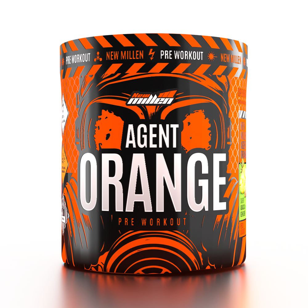 New Millen Agent Orange Pre Workout Pote 250g