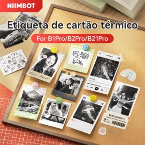 Niimbot B21Pro B1Pro B2Pro Etiqueta De Papelão Térmico Dedicada
