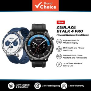 Novo Zeblaze Btalk 4 Pro Chamada De Voz Relógio Inteligente