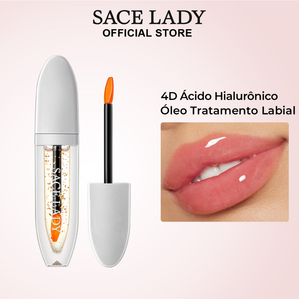 Óleo Labial Rico Sace Lady Batom Ocheal Water-Light Dudu Hidratante E — Maquiagem