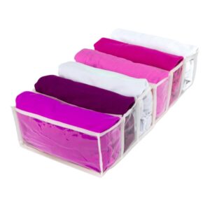 Organizador de Gavetas Flexível Colmeia Média 6 Divisórias My Closet